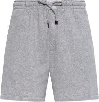 The Attico Shorts met trekkoord - Grijs