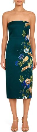 Amanda Uprichard Shawna Dress In Paradise Print