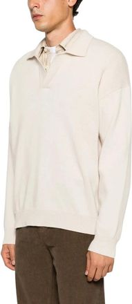 Roberto Collina Hombre, Jerseys, Beige, Talla: M