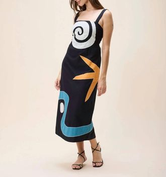 Cleobella Brie Midi Dress In Black