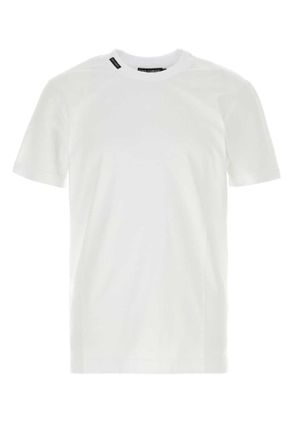 Dolce & Gabbana White Crew Neck T-Shirt