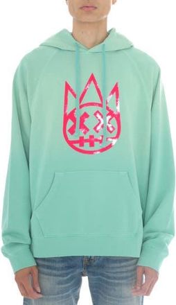 Cult of Individuality Shimuchan Flocked Logo Graphic Hoodie in Vintage Mint at Nordstrom Rack, Size Xxx-Large
