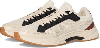 Cole Haan Grandpro Eleeana Knit Runners Womens Shoes Birch Knit/Dark Cuoio/Black/Ivory/Oat : 8.5 B - Medium, Leather/Synthetic