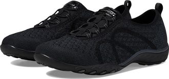 Skechers Breathe-Easy - Fortuneknit Womens Shoes Black : 5.5 B - Medium