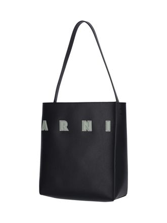 Marni Womens Bags Black Calf Leather