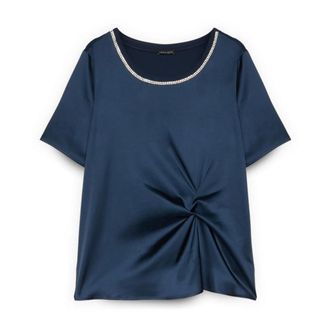 Fiorella Rubino Donna, Camicette, Blu, XS, new
