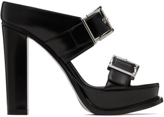 【関税込み】Seal Heeled Sandals - Alexander McQueen - Leath Alexander McQueen Seal Heeled Sandals from $922.00 - on Stylight