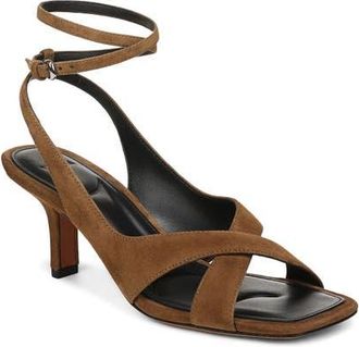 Vince Lola Leather Sandal in Elmwood at Nordstrom, Size 6.5