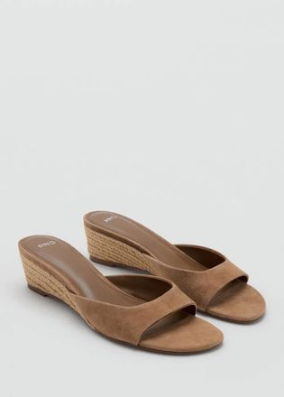 Mango Espadrille wedge sandal sabbia - Donna - 35 - MANGO