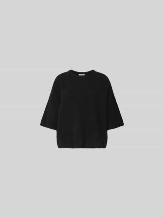 Filippa K Oversized T-Shirt aus Woll-Mix in Black, Gr&ouml;&szlig;e L