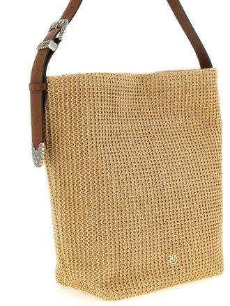 Pinko Cowhide Shoulder Womens Bag