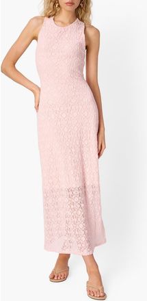Cami NYC Annison Lace Midi Dress in Dogwood at Nordstrom, Size X-Small
