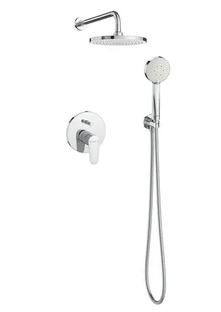 Roca Pack Empotrado Ducha Monomando Victoria Plus Cromo