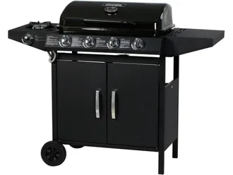 Habitat et Jardin Habitat Et Jardin - Barbecue Gas festa 5 - 5 Fuochi Di Cui 1 Laterale - 12,9 Kw- Nero