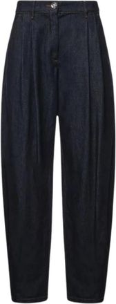 Genny Tapered Broeken - Dames - Broeken - Blauw - 2XS - Broeken