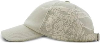 Burberry Mens EKD Cotton-Blend Baseball Cap, Size Medium