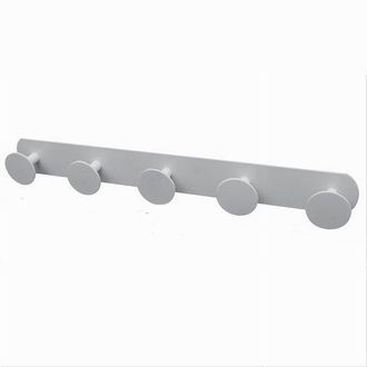 Trade Shop Trade Shop - Appendino Con 5 Ganci Appendi Porta Asciugamano 5 Posti Bagno Casa Bianco 59774