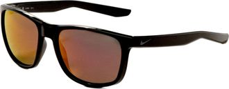 Nike Mens 57 mm Black Sunglasses