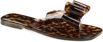 Jeffrey Campbell Sugary Flip Flop in Tortoise at Nordstrom, Size 10