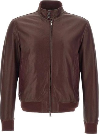 Tagliatore ICE Leren Jas - Heren - Jassen - Rood - Maat: XL