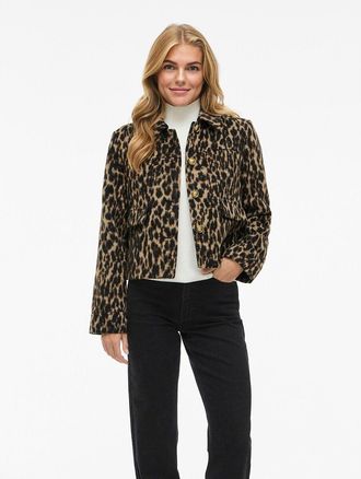 Vila Kort jasje met luipaardprint