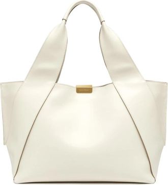 Gianni Chiarini Vivi Shopping Bag - Dames - Handtassen - Wit - ONE Size - Leer - Tassen