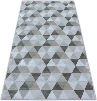 RugsX Rugsx - Carpet nobis 84166 cream - Triangles beige 160x230 cm
