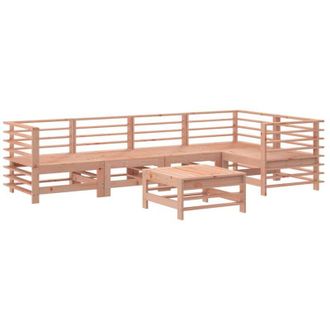 vidaXL Juego De Muebles De Jard&iacute;n 6 Pzas Madera Maciza Abeto Douglas Vidaxl