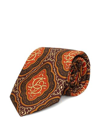 Dr&ocirc;le de Monsieur Stropdas met patroon - Bruin