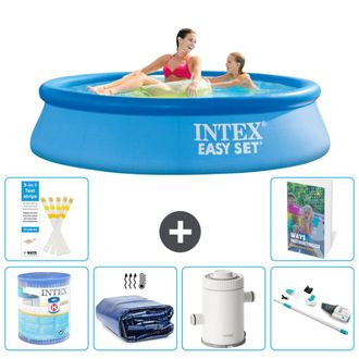 Intex Piscina Easy Set Redonda - 244x61 Cm - 7-piezas S120