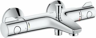 GROHE Grohtherm 800 - Miscelatore termostatico per vasca da bagno, cromato 34567000 - Grohe