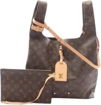 Louis Vuitton Pre-owned Monogram Schoudertas - Dames - Vintage Schoudertas - Bruin - ONE Size - Vintage