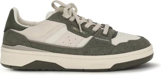 Axel Arigato Green Color Block Clay Sneakers