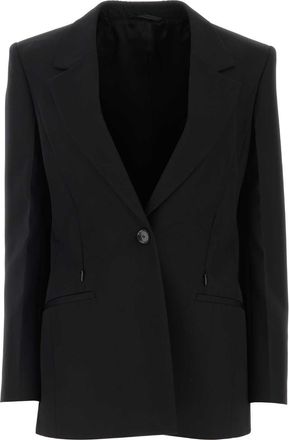 Givenchy Womens Black Wool Blend Blazer - Size EU 38 (Womens)