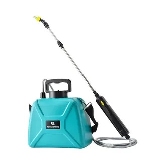 OEM Pulv&eacute;risateur &Eacute;lectrique - 5 L - Rechargeable Usb - Sans Fil - 3 Buses R&eacute;glables - Jardin D&eacute;sherbage Lavage Voiture - 1 Pi&egrave;ce