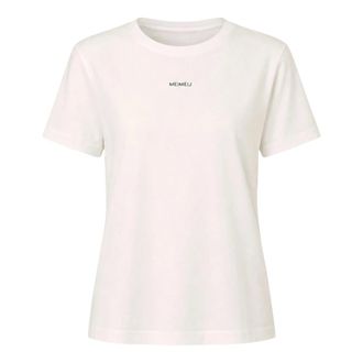 Meimeij Camiseta Cuello Redondo - Tops - Mujer - Blanco - L