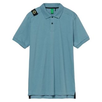 Mastrum Volt Short Sleeve Jersey Polo - male - MA.STRUM - Polo Shirts - Blue - 2XL - Tops