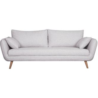 Miliboo Miliboo - Divano scandinavo 3 posti grigio chiaro screziato creep