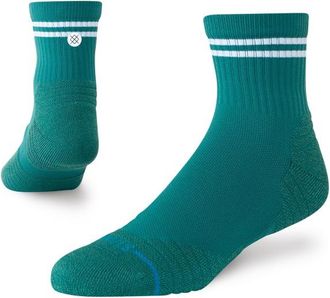 Stance Lined Up Mid Quarter Multifunktionssocken - Unisex | t&uuml;rkis