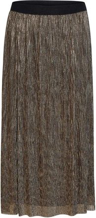 Part Two Midi Rokken - Dames - Midirokken - Bruin - XL - Rokken