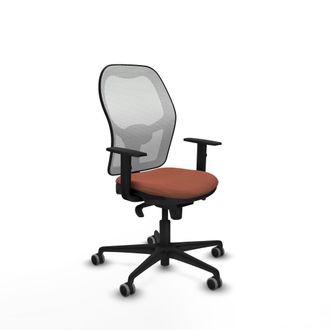 Piqueras y Crespo Sillas De Oficina Piqueras Y Crespo Blanco Marr&oacute;n Ergon&oacute;micas
