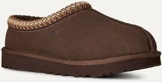 UGG Wool-Lined Suede Slipper - Brown