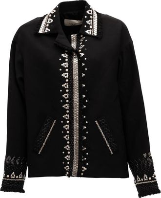 Valentino Garavani K7 Jas - Dames - Zomerjassen - Zwart - XS - Jassen