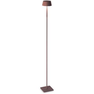 Ideal Lux Ideal Lux - Pure Baliza Led Integrada De Exterior Marr&oacute;n Caf&eacute; 230lm 3000k Ip54
