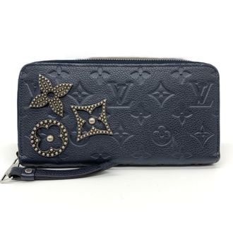 Louis Vuitton Monogram Empreinte Black Monogram Empreinte Long Wallet (Bi-Fold) (Pre-Owned)