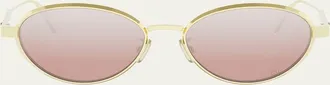 Dior DiorCannage S2U 55MM Rectangular Sunglasses