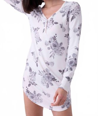 PJ Salvage Feeling Loved Nightshirt In Ivory