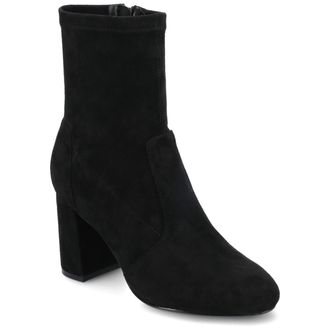Journee Collection Womens Vivia Medium and Wide Width Stretch Dress Booties