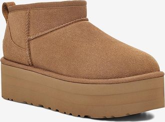 UGG Gef&uuml;tterte Stiefeletten W Classic Ultra Mini Platform