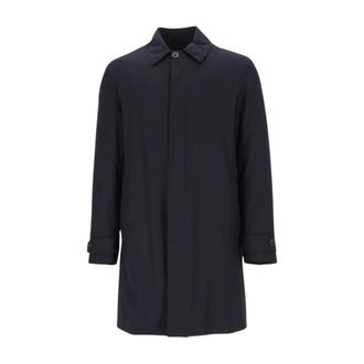 Corneliani Waterproof Car Coat - Heren - Mantel - Blauw - 2XL - Jassen